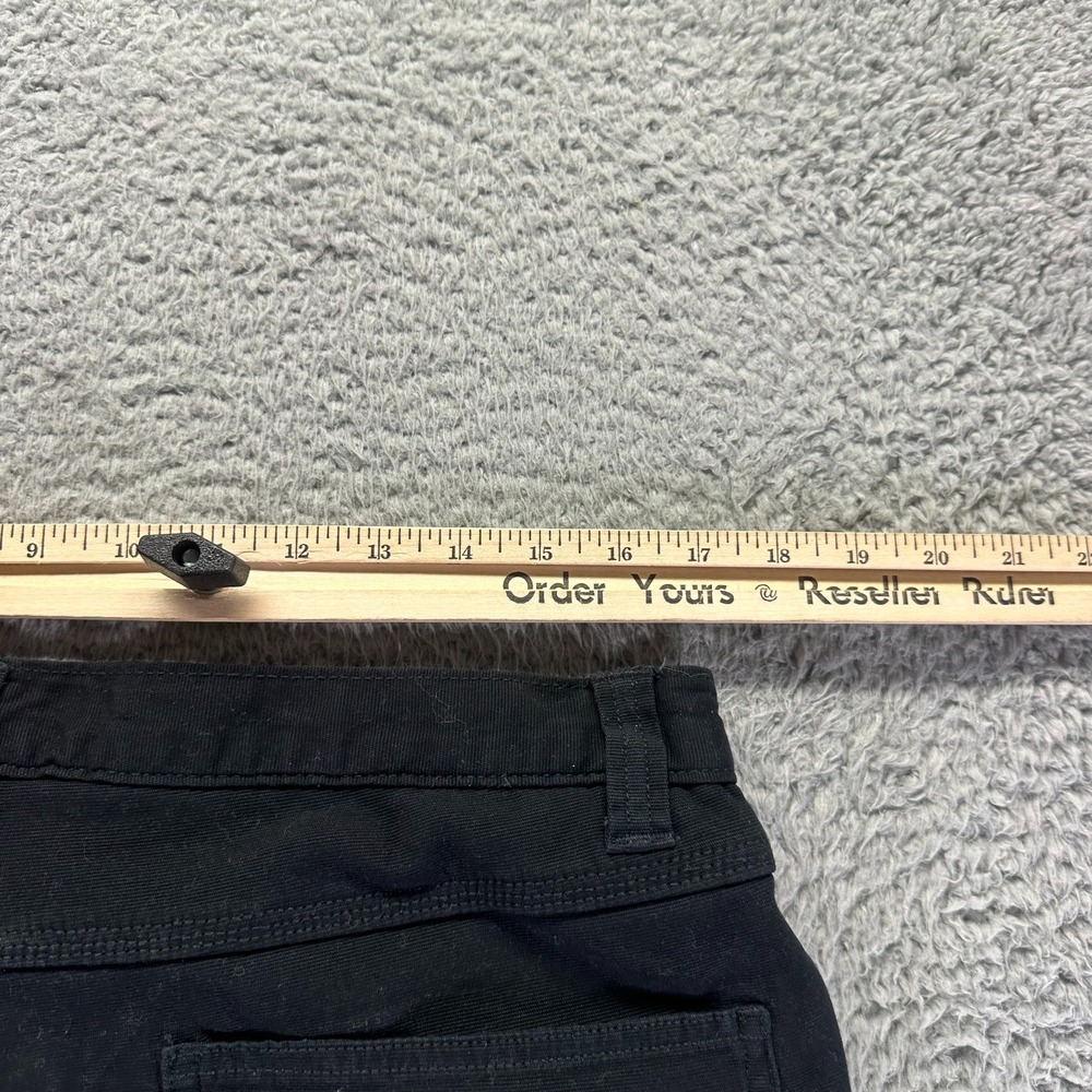 Berkley Jensen Pant Men's 34x30 Black Cotton Carpenter Straight Workwear Stretch - Picture 8 of 11